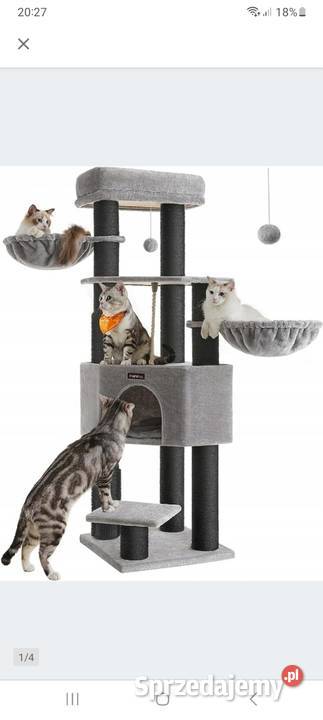 Duży drapak kota 160 Dla kotów śląskie Gliwice sprzedam