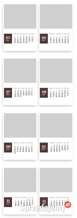 Foto Kalendarz A3 projekty ramki 2024 DVD2 sprzedam