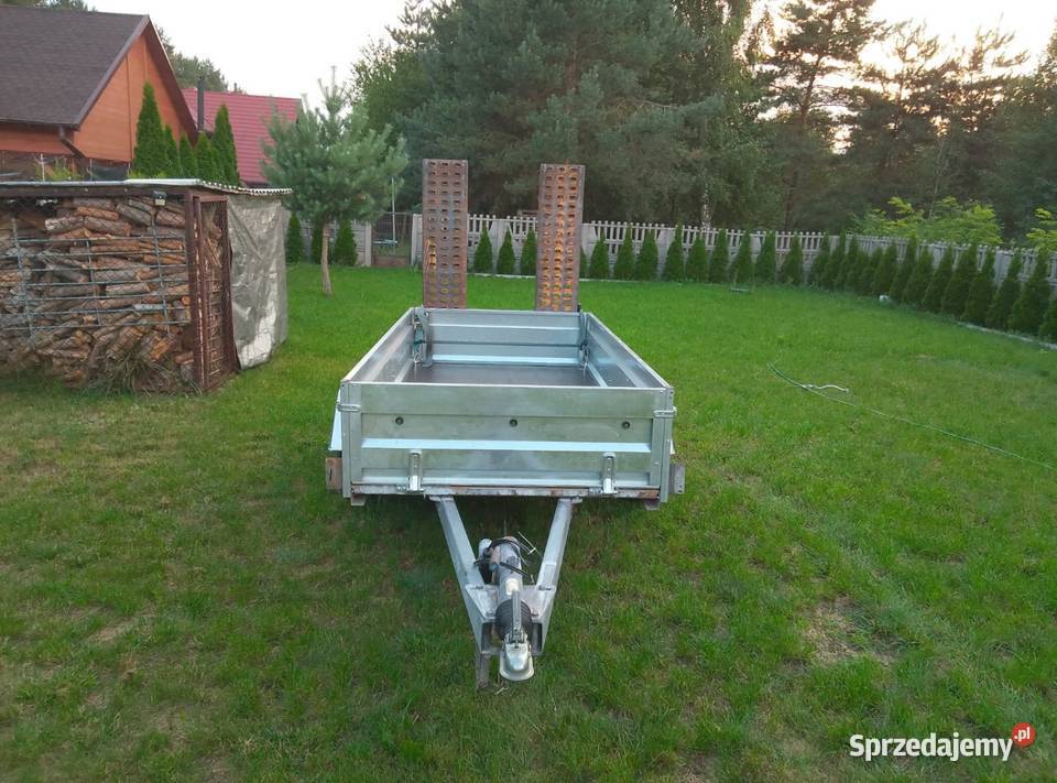 Przyczepka samochodowa Meyer Dmc 2 tony cała wielkopolskie Kalisz