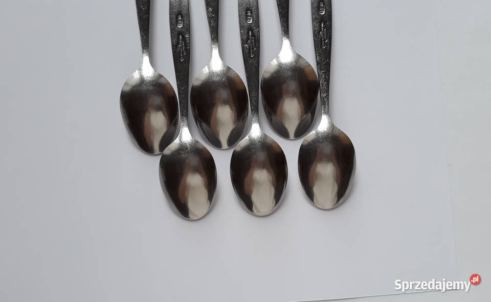 Łyżeczki do kawy mokki 2 PASECZKI PASKI Gerlach śląskie