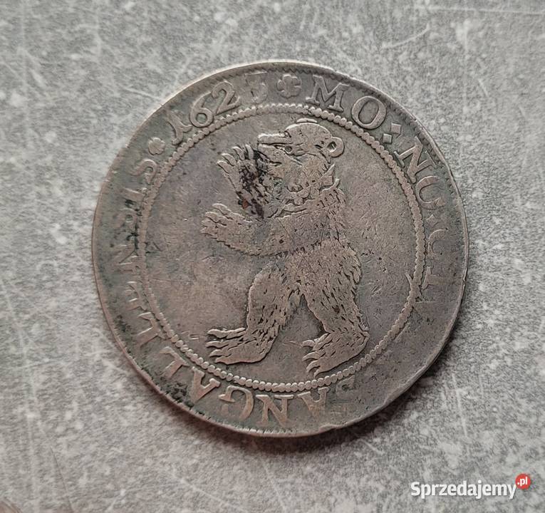 J23 SZWAJCARIA srebro Talar 1623 r Wola Kruszyńska sprzedam