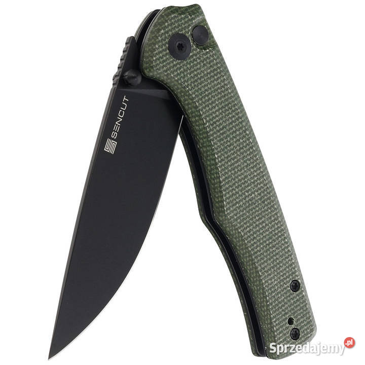 Nóż składany Sencut Crowley Green Micarta Black Warszawa