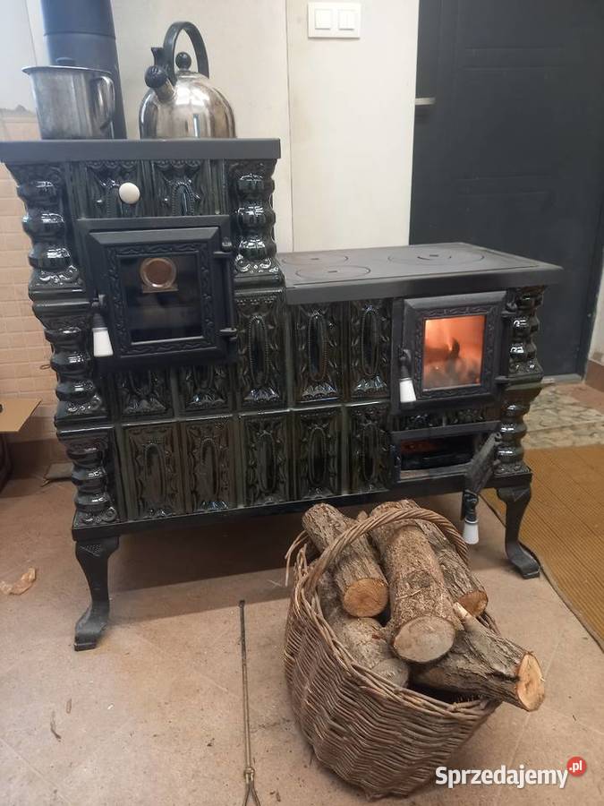 Kuchnia węglowa kaflowa 32KSSŻ zielona Przemyśl