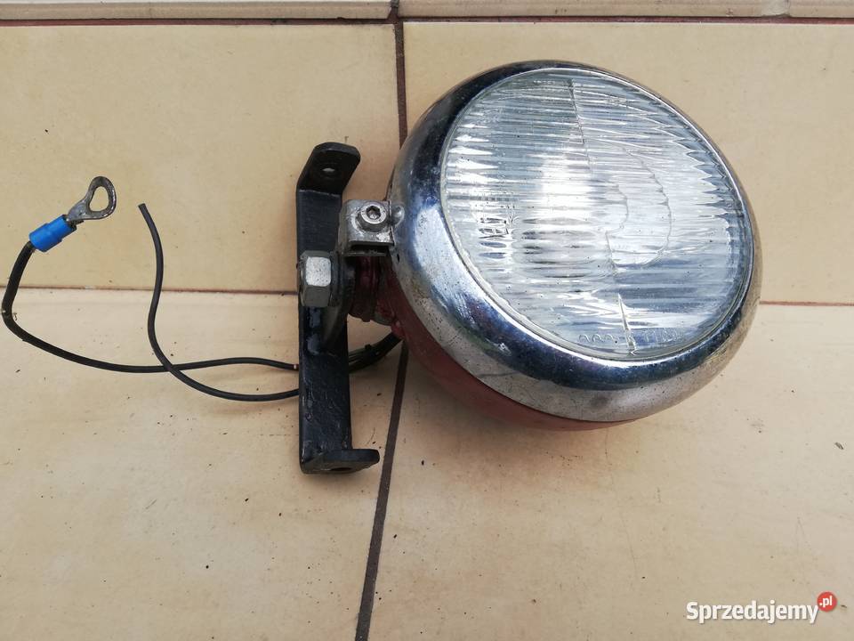 Lampa przednia reflektor halogen BMW Ural Harley Sieciechów