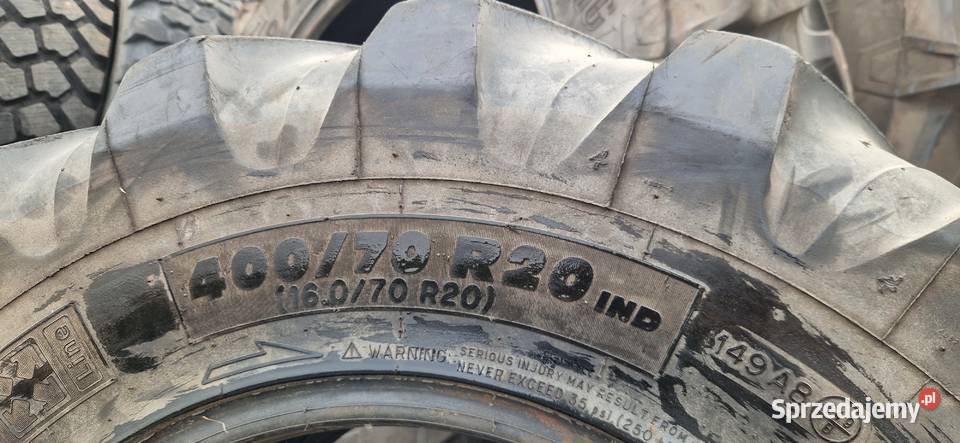 40070r20 4057020 16070r20 167020 Michelin XMCL