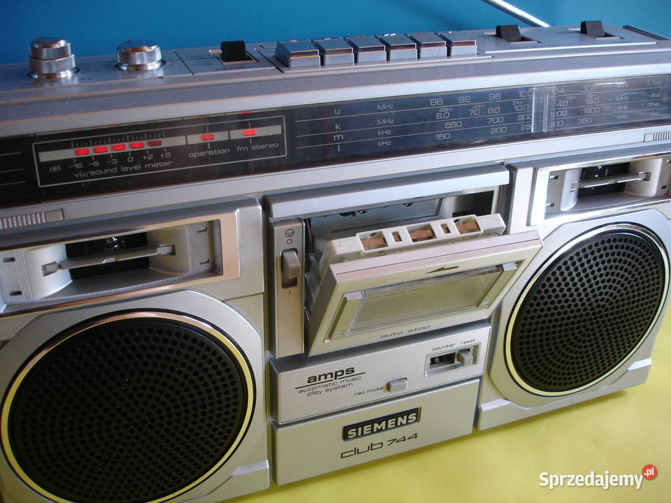 Radiomagnetofon SIEMENS CLUB 744 Zielona Góra sprzedam