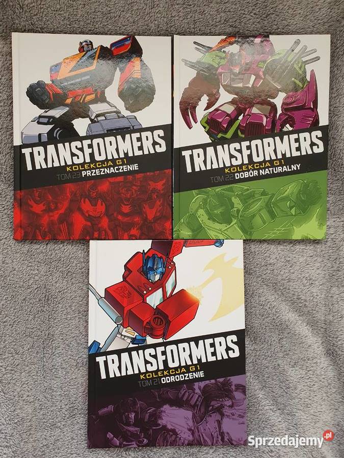 Transformers 11 tomów komiksy wydawnictwo Książki i Podręczniki pomorskie sprzedam