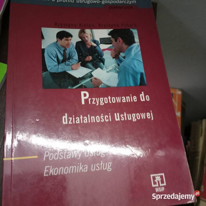 Przygotowanie do działalności usługowej książki Warszawa