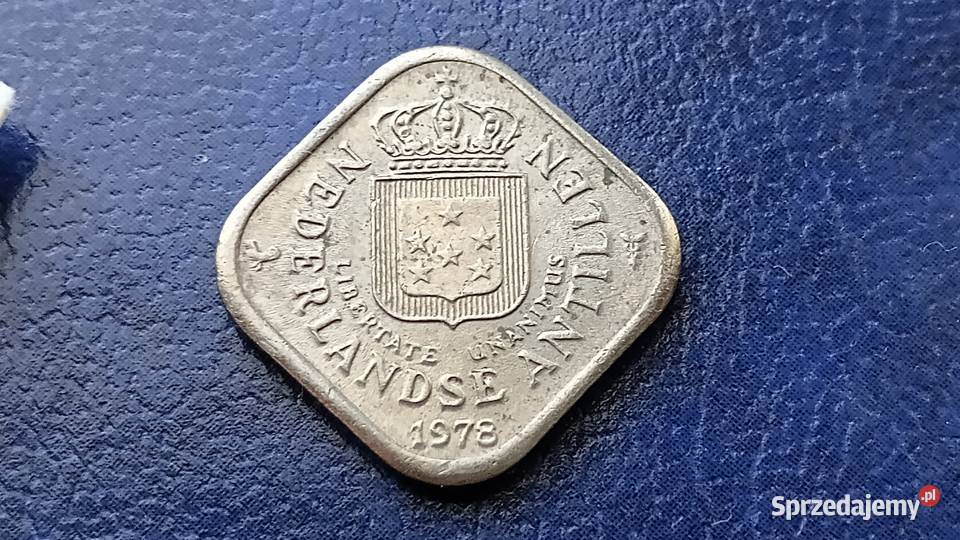 Stare monety 5 cent 1978 Antyle Holenderskie 2 Antyki, Sztuka, Kolekcje podkarpackie Lesko