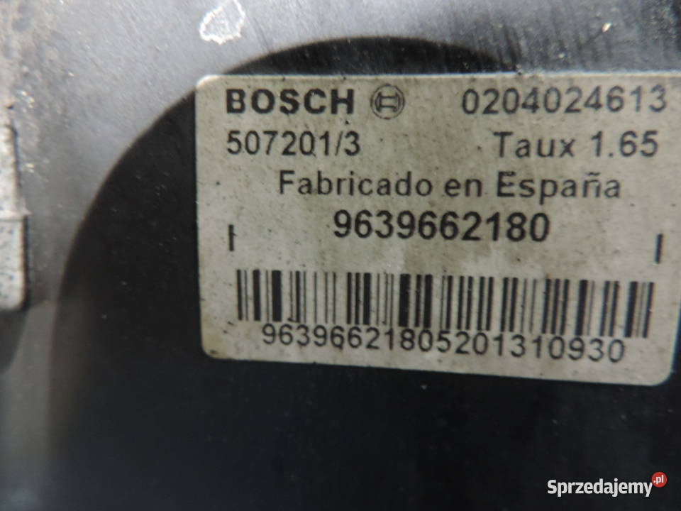 PEUGEOT 307 16 HDI SERWO HAMULCOWE 9639662180 Nowy Sącz
