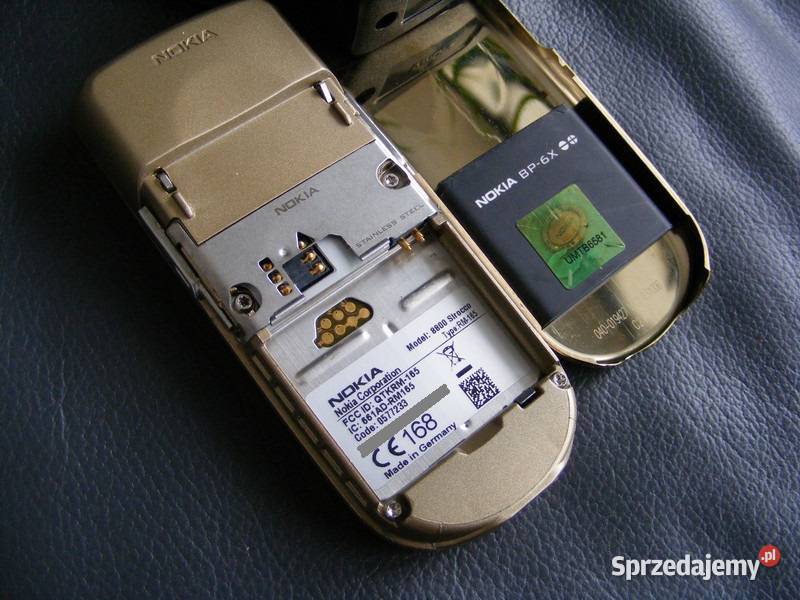 Telefon Nokia 8800 Sirocco Gold 18k ochrona Nokia Aleksandrów Łódzki
