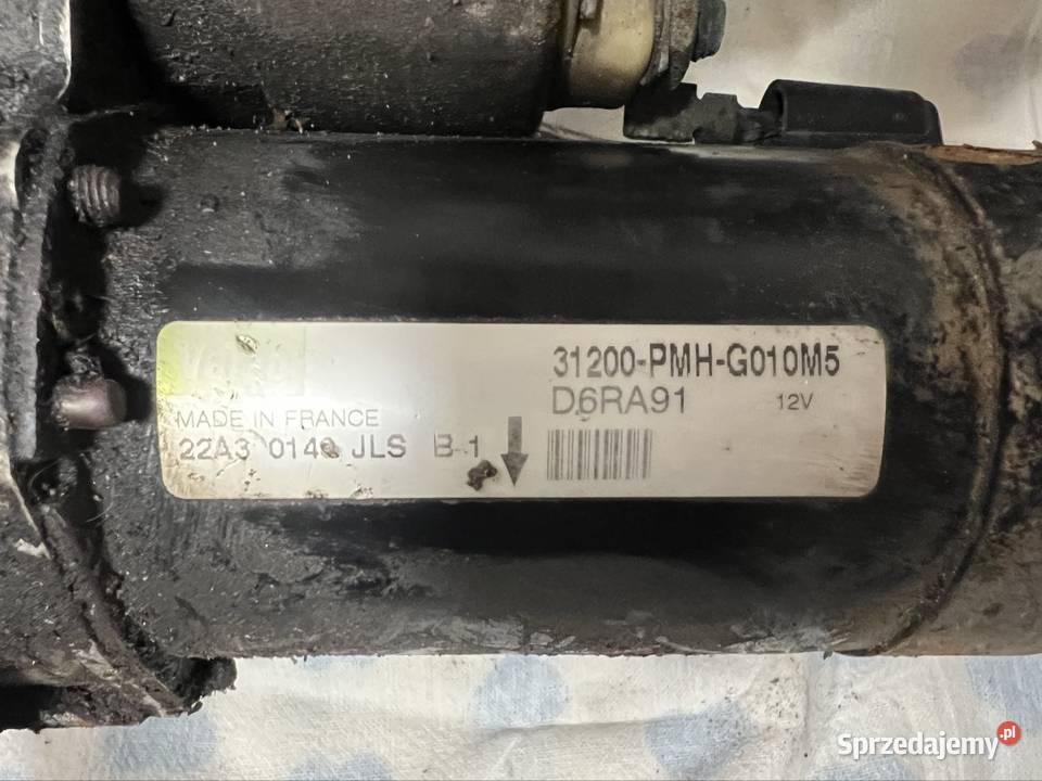Rozrusznik Honda civic 7 VII 16 vtec osobowe