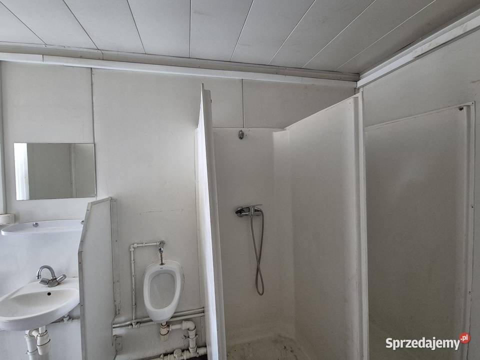Kontener sanitarny prysznice wc umywalki pisuar Biznes i Przemysł Gdańsk