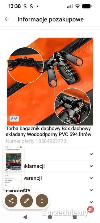 Wodoodporny box dachowy Fivklemnz Poznań