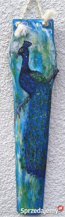 Obraz olejny na desce sosnowej Rydułtowy