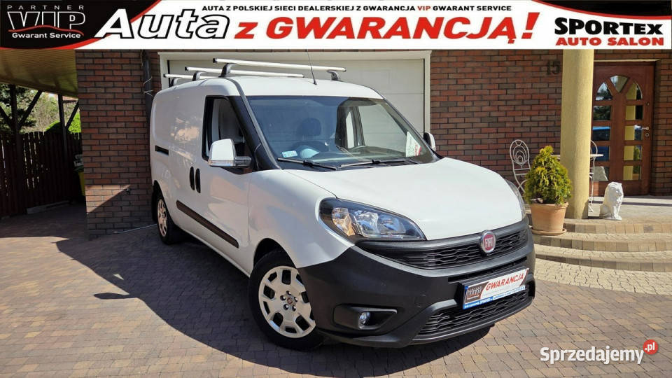 Fiat Doblo MAXI L2 16 MJ 105 Salon I WŁ grzane biały Aleksandrów Łódzki