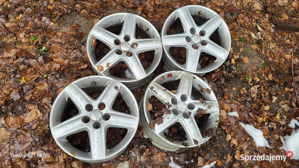 Alufelgi 5x112 audi 16 Jabłonowo Pomorskie