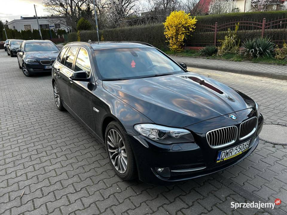 BMW Seria 5 520d Raty Prywatnie Automat Czujniki gniazdo USB Wrocław sprzedam