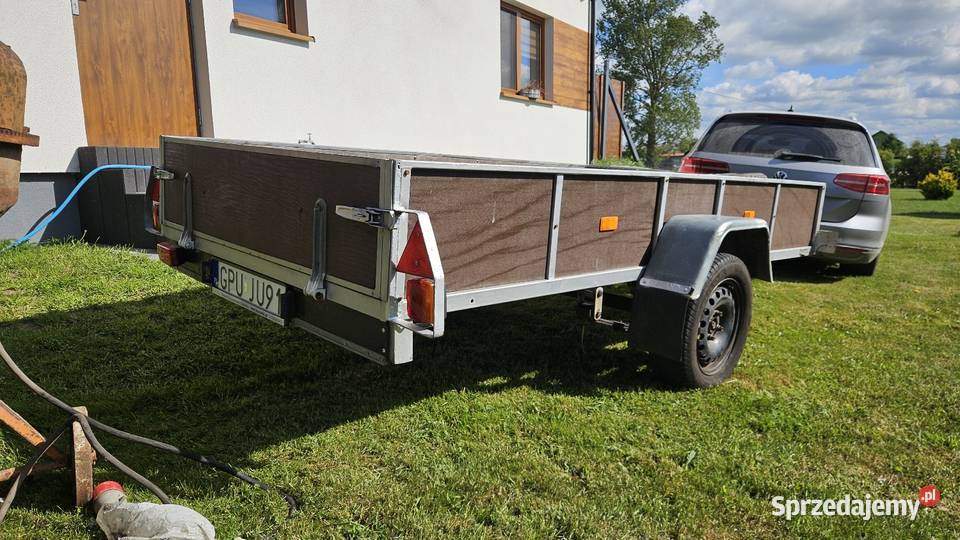 Przyczepa lekka DMC 600 Rok produkcji 2011 Do samochodów osobowych