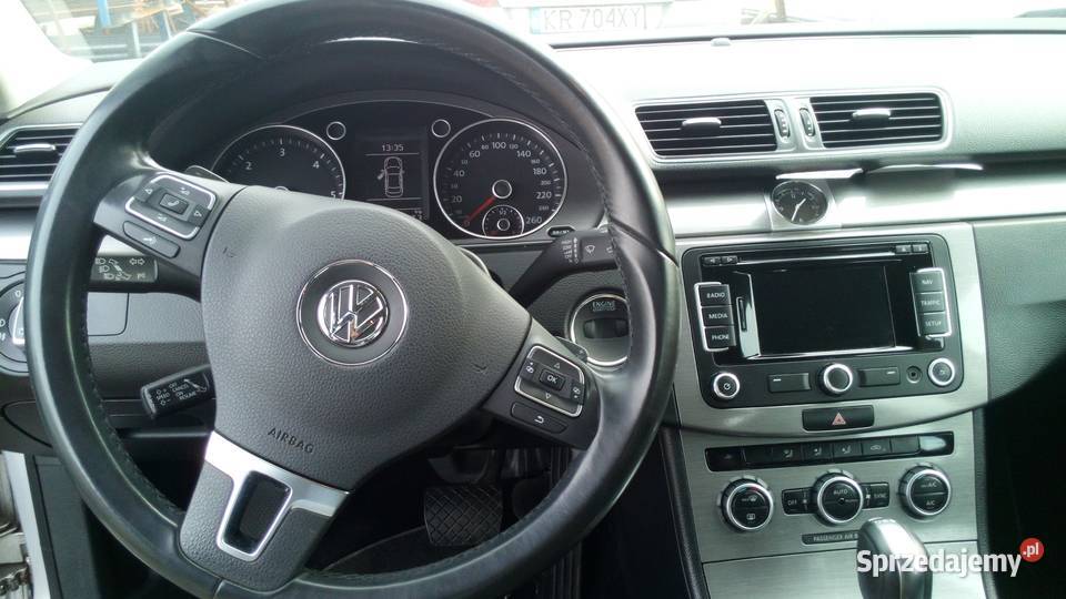 VW Passat B7 20TDI Comfortline DSG 140 Tempomat małopolskie Kraków