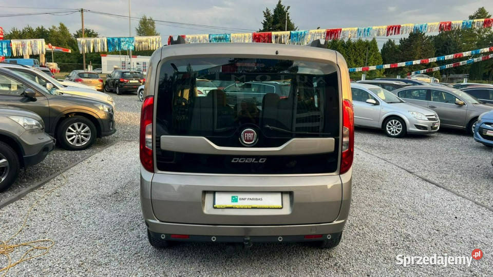 Fiat Doblo 7 os 14 Benz Fabryczne LPG Salon I Wł lakier metallic dolnośląskie Świdnica
