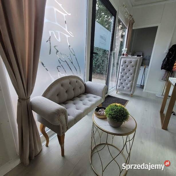 Mała lada recepcja welurowa 100 kolorów Warszawa