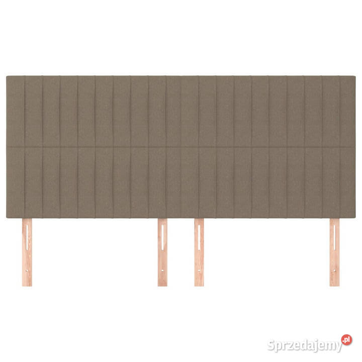 Zagłówki do łóżka 4 taupe 80x5x7888 tkanina mazowieckie Warszawa sprzedam