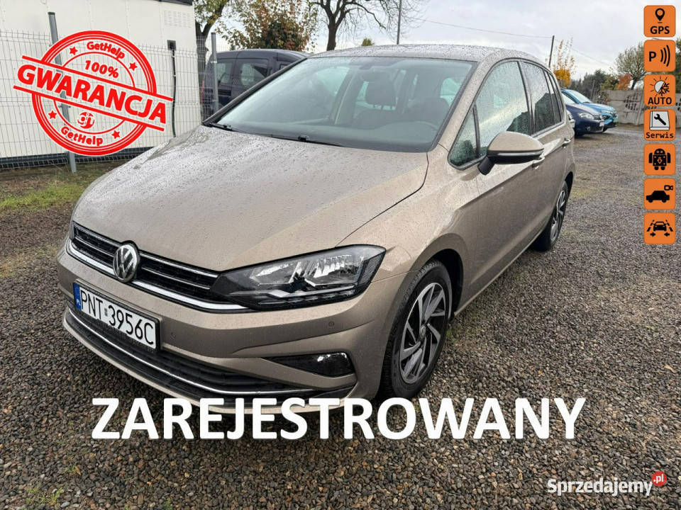 Volkswagen Golf Sportsvan navi klimatronic komputer pokładowy Zbąszyń sprzedam