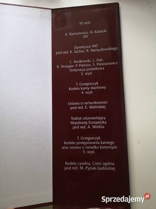 książkę VAT wydanie 4komentarz Biznes i Przemysł lubuskie Gorzów Wielkopolski