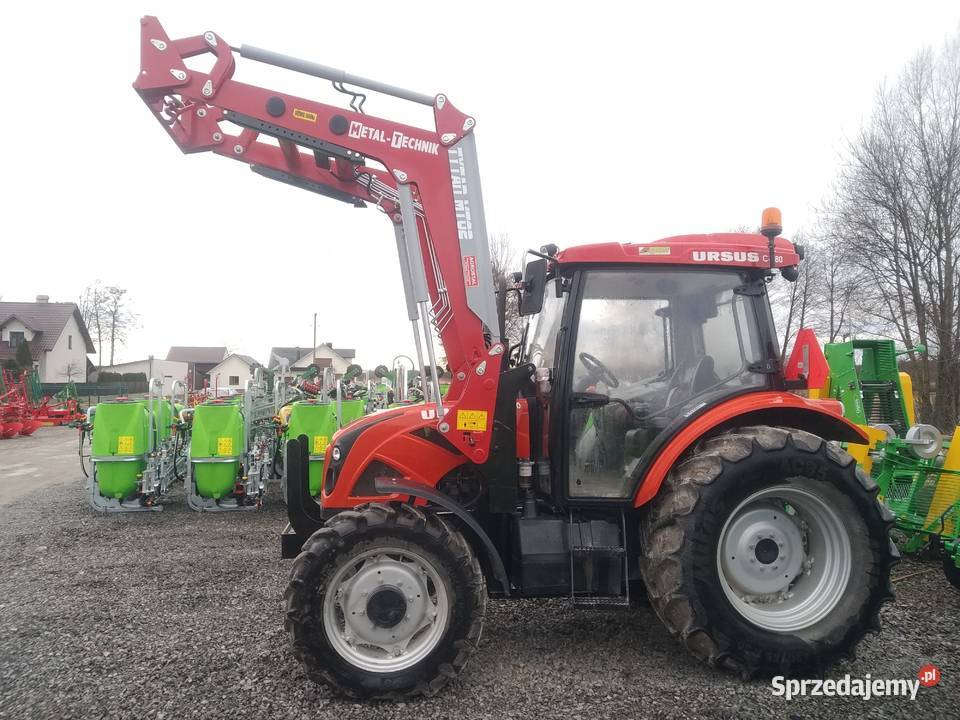 Ładowacz czołowy METALTECHNIK MT02 montaż tur lubelskie