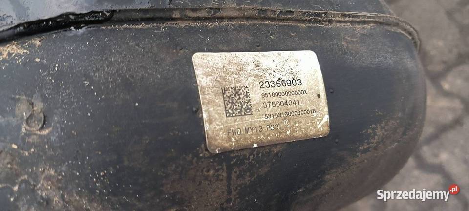 ZBIORNIK PALIWA OPEL INSIGNIA A LIFT 55562426 Lipno sprzedam