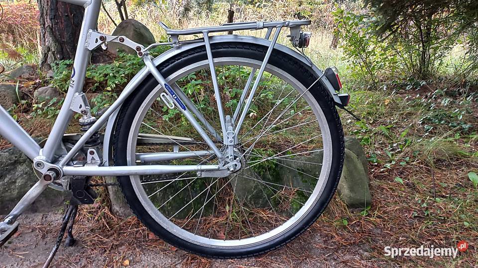 Rower Miejski Męski Alu City Star Sram S7 biegów Wołów