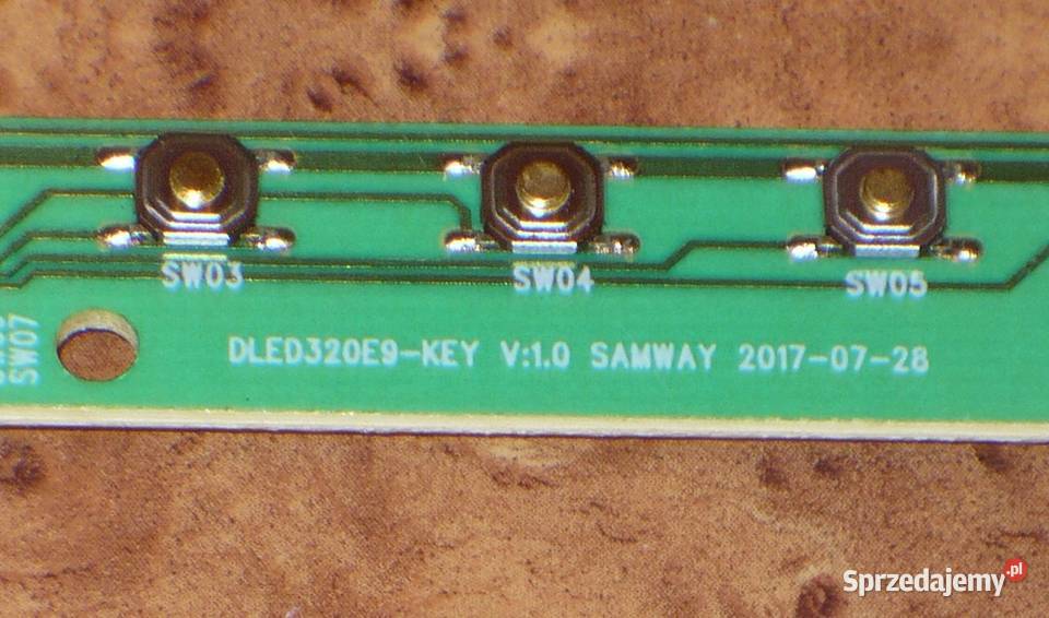 Klawiatura lokalna TV United 43DU58 Lublin