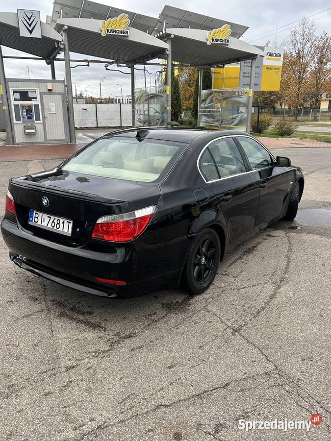 Bmw e60 benzyna gaz 177KM Białystok