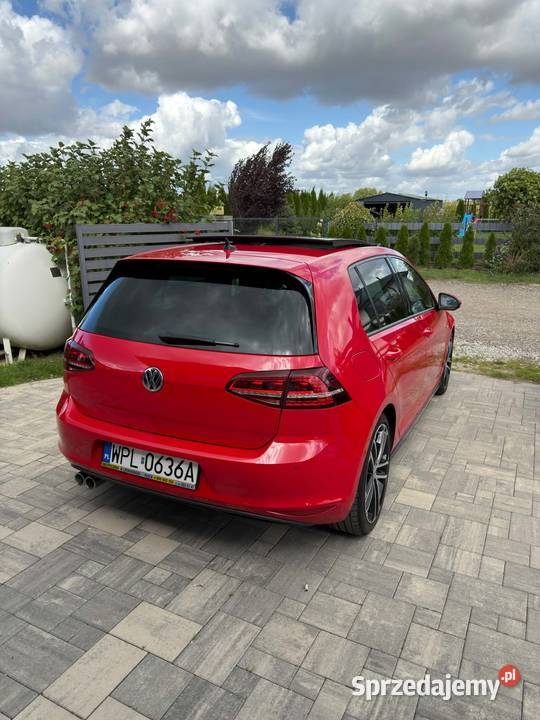 Vw golf 7 GTD 2015 full czerwony Golf mazowieckie