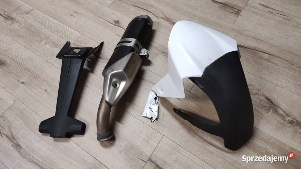 Ktm Duke 125 390 błotnik tłumik wydech