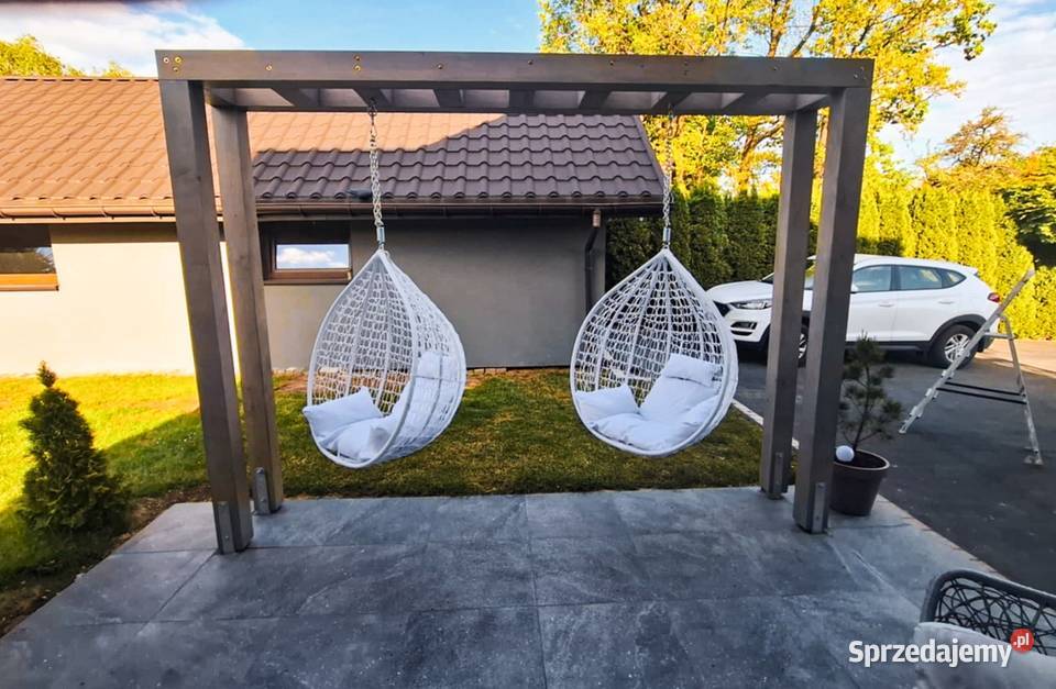 Huśtawka ogrodowa Kantówki na kokony Nowoczesna Wolbrom