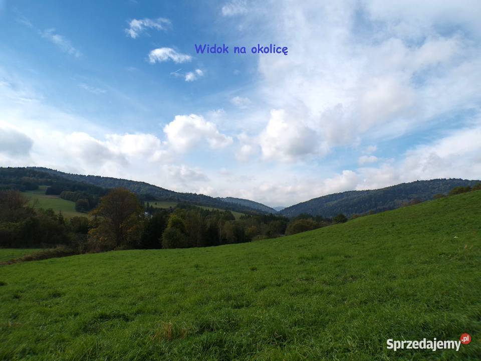 Działka budowlana w Bieszczadach w miejscowości Baligród