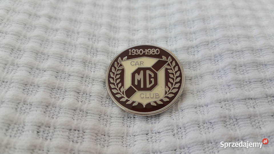 MG EMBLEMAT ZNACZEK LOGO NOWY RZADKOŚĆ RARYTAS Poznań