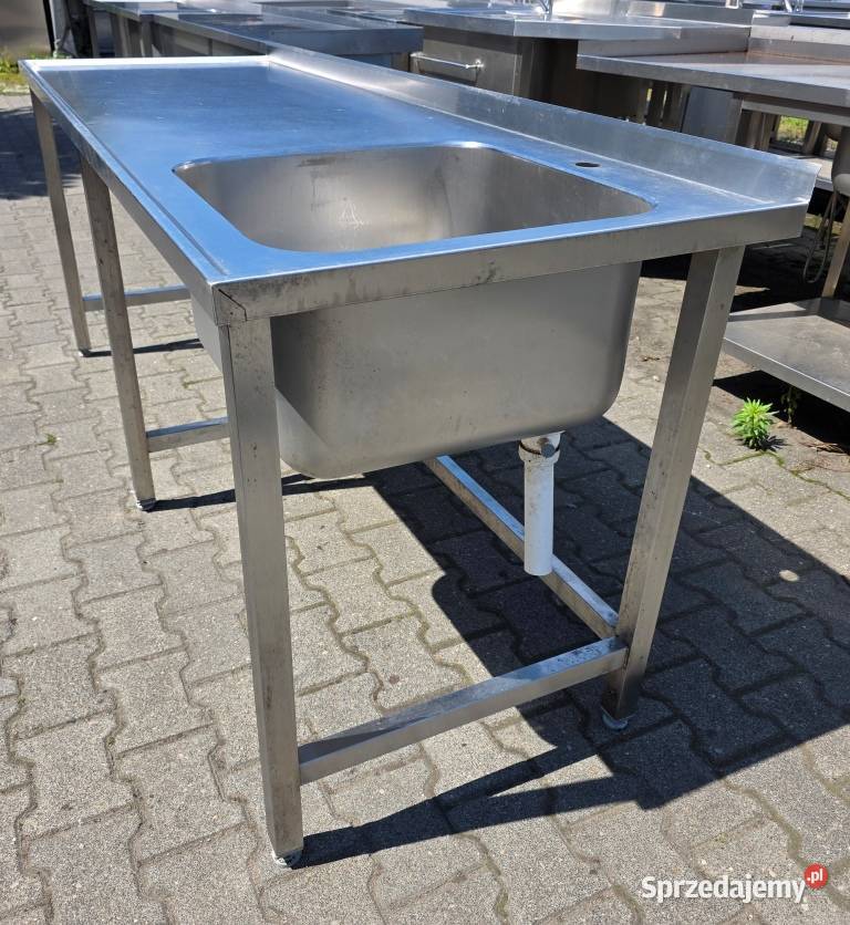 Zlew Basen 1 Komorowy Z Blatem 2007085 MN Nowe Skalmierzyce