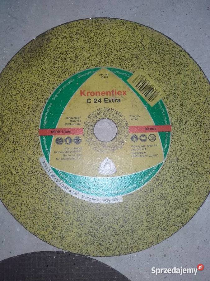 Duże tarcze do cięcia stali Elektryczne Warszawa sprzedam