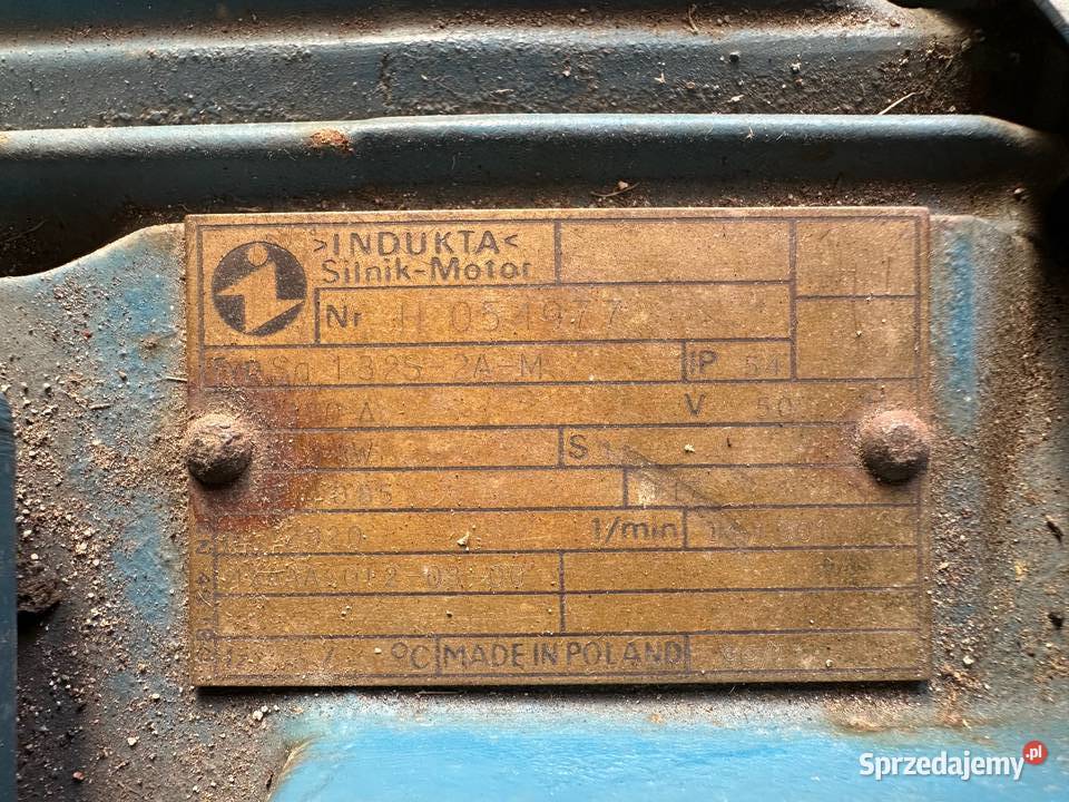 Silnik Celma Indukta SG132S2A 55kW 2910 obr Produkcja