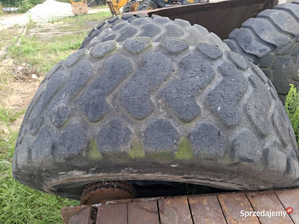 Opony budowlane 205R25 235R25 Michelin Mitas 25cale Targoszyn