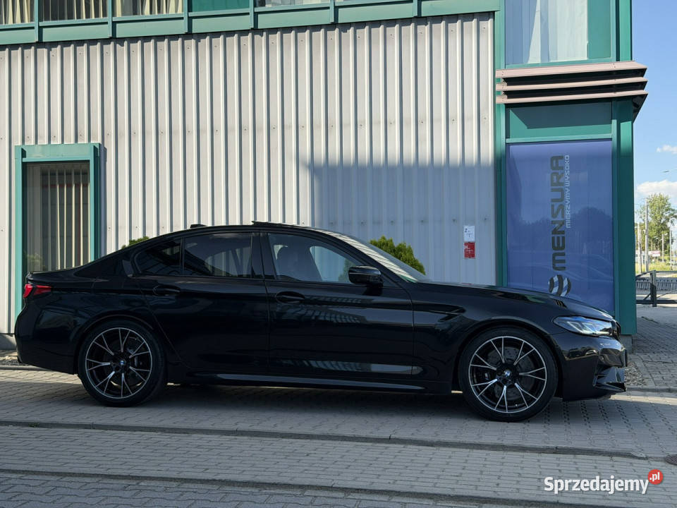 BMW M5 Competition FV 23 Bezwypadkowy Dociągi szyberdach małopolskie Węgrzce