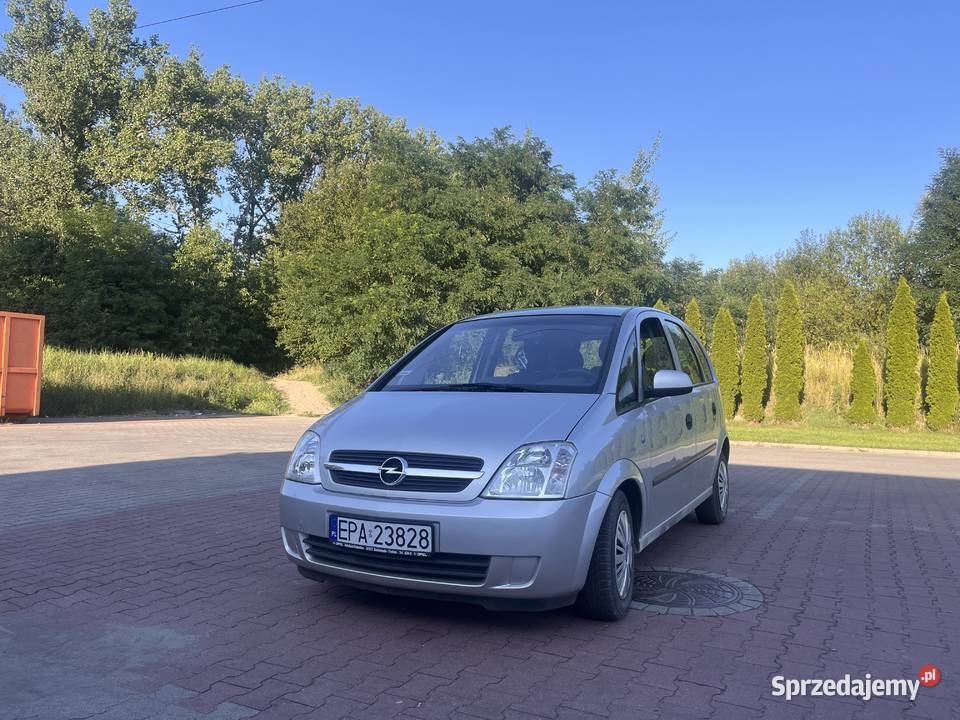 Opel Meriva 16 8v manualna łódzkie Pabianice sprzedam