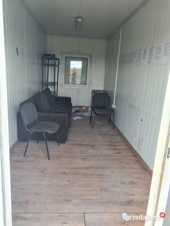 Kontener biurowy magazynowy budowlany 6 metrów Słupno