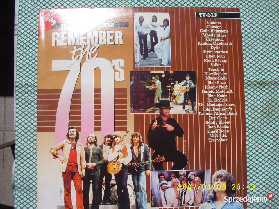 Rock LP REMEMBER THE 70SVOL3 2 LP płyta winylowa Wołów