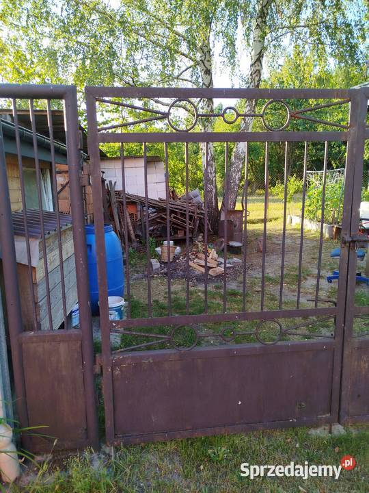 Brama wjazdowa skrzydłowa mazowieckie Tłuszcz