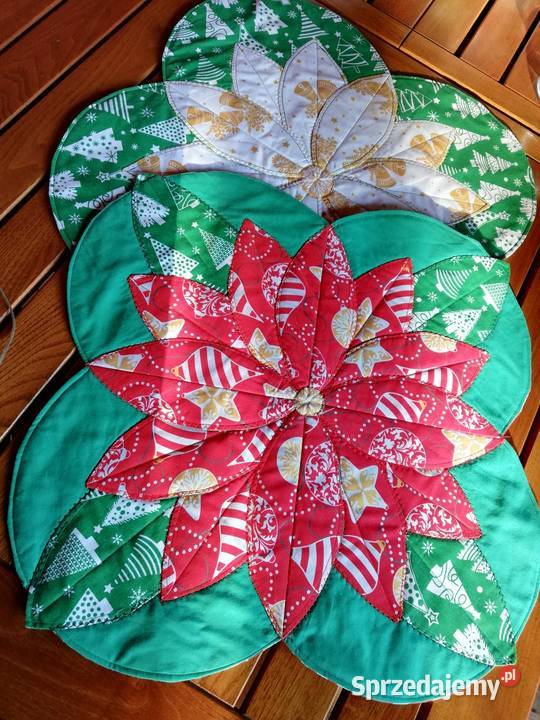 Boże Narodzenie Święta podkładki pod talerz