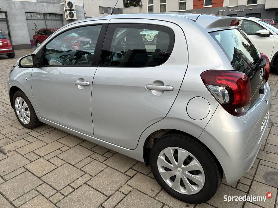 Peugeot 108 2015 65000 46l spalanie garażowany Wągrowiec